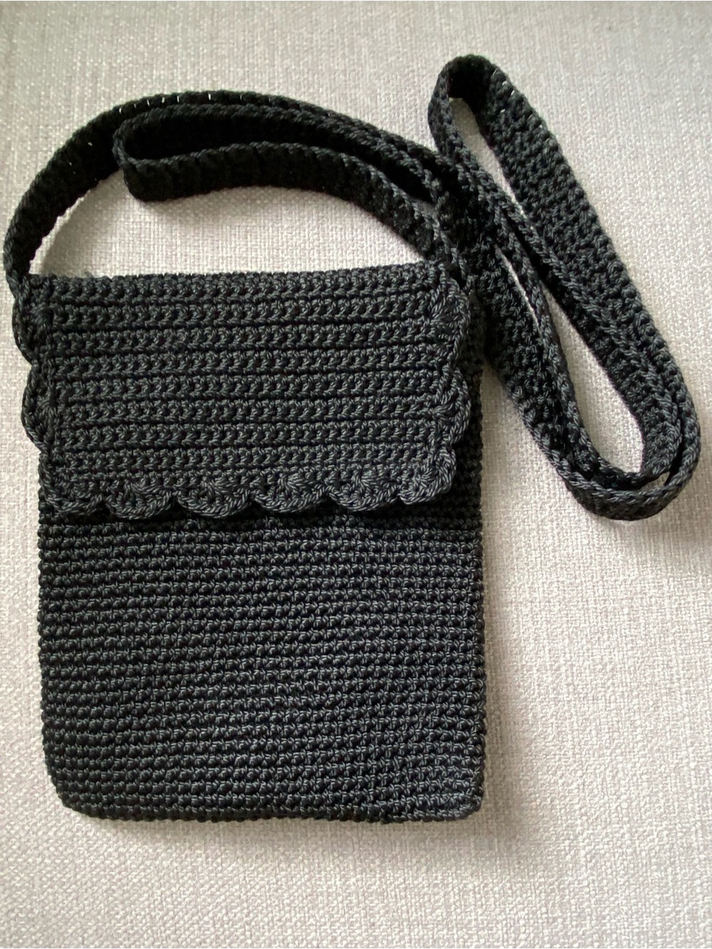 Vintage Black Hobo Purse